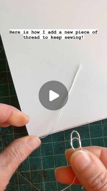 Stefania Giabardo on Instagram: "I wanted to share a simple bookbinding technique with you all. In this video, I won’t be using any speedup effects or background music - just a clear demonstration of the gesture. I hope this video will be helpful to those who have asked me to show how to add an extra piece of thread to keep sewing your signatures. Enjoy!” Link in bio to my Etsy shop! . . . . . . . .#bookbinding #handboundbook #workinprogress #watercolorjournal #watercolorsketchbook #cottonpaper #archespaper #handmadeinbrooklyn #watercolorart #watercolordaily #handmadewithlove #customordersavailable" Simple Bookbinding, Bookbinding Techniques, Book Binding Diy, Watercolor Journal, Arches Paper, Watercolor Sketchbook, Background Music, Book Binding, I Win