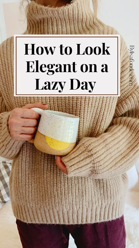 Best tips on how to look elegant and classy even in your most lazy days. This is definitely The best guide on How to look elegant and sophisticated all the time. Elegant Loungewear, Classic Wardrobe Basics, Minimalist Wardrobe Essentials, Classy Lifestyle, Woman Tips, Elegant Ponytail, How To Look Expensive, Paper Crafts Ideas, My 30s