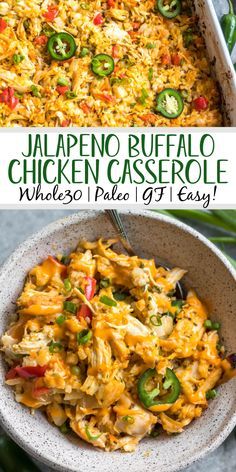 Buffalo Chicken Casserole, Healthy Casserole Recipes, Whole30 Keto, Desserts Keto, Breakfast Low Carb, Healthy Weeknight Dinners, Healthy Casseroles, Makanan Diet, Health Dinner