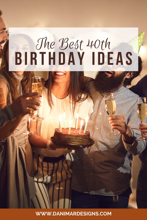 Cheers to the best 40th birthday party ideas and tips you can use at your upcoming bash. #40thbirthdayparty #surprise40thbirthday #40th #thebig4oh #40 #birthdayparty #birthday 40th Birthday Costume Party, 40th Ideas For Women Turning 40, 40th Fall Birthday Ideas, Classic 40th Birthday Themes, 40th Celebration Ideas, 40th Bday Party Games, Ideas For A 40th Birthday Party Men, Funny 40th Birthday Party Ideas, Special 40th Birthday Ideas