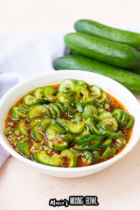 Cucumber Soy Sauce Salad, Soy Cucumbers, Cucumber In Soy Sauce, Soy Sauce Cucumbers, Cucumber Salad Rice Vinegar, Rice Wine Vinegar Cucumber Salad, Recipes With Rice Vinegar, Rice Wine Vinegar Recipes, Cucumber Soy Sauce Rice Vinegar