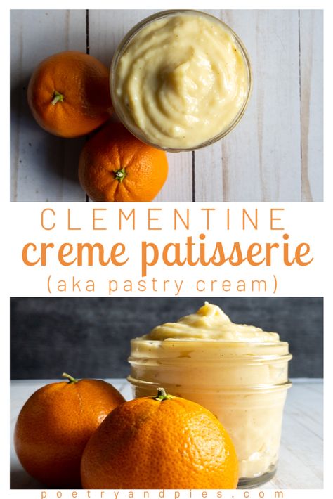 Citrus Cake Filling, Pastry Cream Flavors, Flavored Pastry Cream, Pastry Cream Recipe, Dinner Party Dishes, Cake Filling Recipes, Impressive Dinner, Cake Filling, Party Dishes