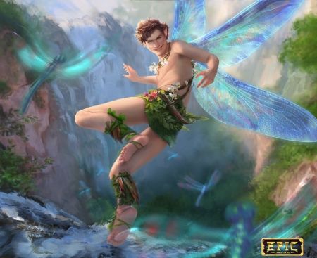 Fairy trickster Evelynn League Of Legends, Male Fairy, Fairy Boy, Male Angel, Faery Art, Fairy Drawings, Elves Fantasy, Fairy Artwork, Fantasy Races