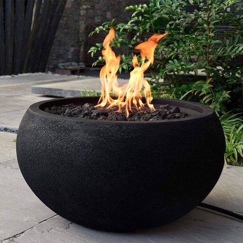 Diy Propane Fire Pit, Portable Propane Fire Pit, Gas Fire Pits, Outdoor Propane Fire Pit, Fire Pit Seating Area, Fire Pits Outdoor, Rustic Fire Pits, Cool Fire Pits, Portable Fire Pits