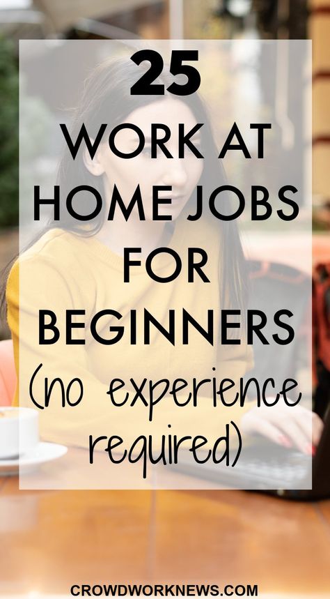 25 Work from Home Jobs No Experience Required – Legit & Entry Level Entry Level Jobs, Work From Home Companies, No Experience Jobs, Jobs For Moms, Work From Home Ideas, Legit Work From Home, Data Entry Jobs, Legitimate Work From Home, Online Jobs From Home