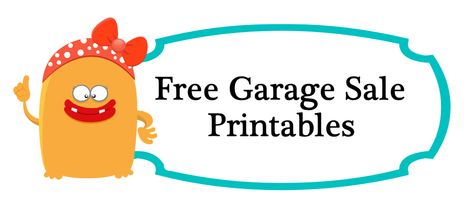 Printable Garage Sale Price Tags Garage Sale Price Tags, Garage Sale Printables, Garage Sale Ideas, Sale Sticker, Printable Tags Template, Yard Sale Pricing, Sale Template, Garage Sale Pricing, Boutique Owner