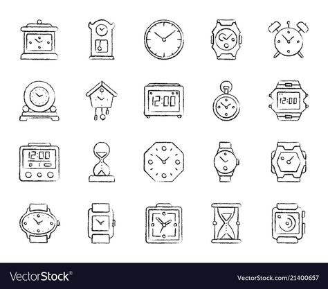 Cuckoo Clock Tattoo Simple, Minimalist Clock Drawing, Clock With No Hands Tattoo, Mini Clock Tattoo, Clock Line Drawing, Dainty Clock Tattoo, Tiny Clock Tattoo, Simple Clock Drawing, Cute Clock Drawing