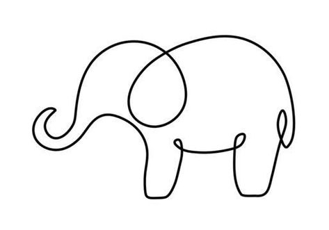 Elephant Doodle, Doodle Simple, Cute Elephants, Elephant Illustration, Cute Elephant, Elephant