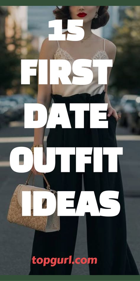 15 First Date Outfit Ideas to Make a Fabulous First Impression Speed Date Outfit, Casual Date Outfit Aesthetic, Active Date Outfit, First Date Casual Outfit, What To Wear On A First Date, 1st Date Outfit Casual, Cute Outfits Date, First Date Ideas Outfit, Bar Date Outfit