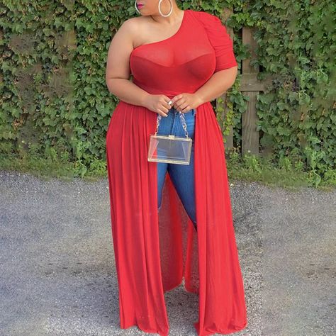 Red Dress Sleeves, Black Short Sleeve Dress, Dress Sleeve Styles, Perfect Prom Dress, Stylish Plus, Plus Size Shorts, Wearing Red, Short Sleeve Dress, Long Blouse