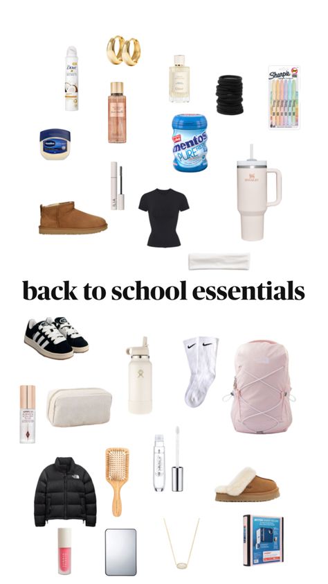 #bts#backtoschool#idea#cleangirl#aestetic#school#motivation#romantizeschool#ugg#fall Back To School Essentials, School Essentials, School Motivation, Back To School, Outfit Ideas, Bts, Pure Products