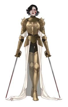 Knight Outfit, Lady Dimitrescu, Warrior Outfit, Female Armor, Female Knight, Joan Of Arc, Fantasy Armor, Armor Concept, Medieval Fantasy