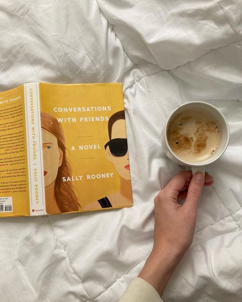 Conversation With Friends, Bookstagram Posts, Sally Rooney, Book Photography Instagram, Bookstagram Ideas, Bookstagram Inspiration, Book Instagram, Books Ideas, Book Cafe