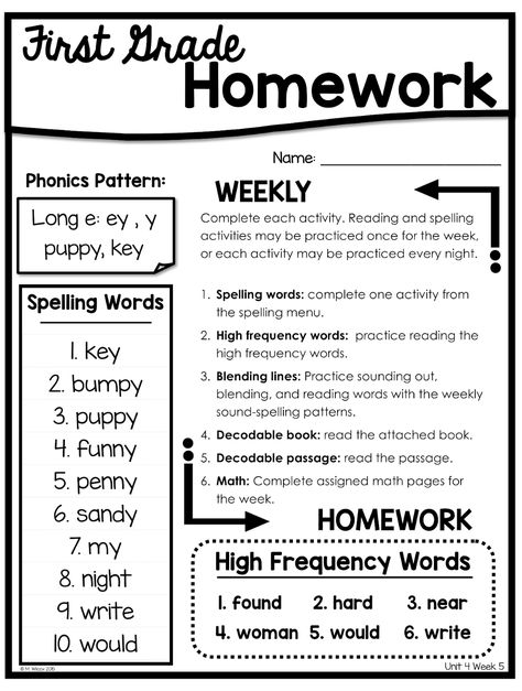 Mrs. Deatherage - Homework Information Spelling Folder First Grade, Homework Ideas For First Grade, Homework 1st Grade, 1st Grade Homework Ideas, 1st Grade Learning Activities, Homework Choice Board, Weekly Homework Planner, 3rd Grade Homework, 2nd Grade Homework