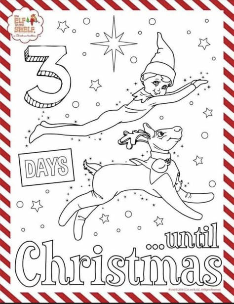 Elf On The Shelf Coloring Pages, Elf On The Shelf Coloring, Coloring Sheets Christmas, Elf On Shelf Printables, Earth Day Coloring Pages, Elf Pets, Christmas Elf Ideas, Santa Coloring Pages, Free Christmas Coloring Pages