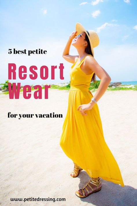 Are you looking for petite resort wear for an upcoming vacation?  Choosing the right clothes to wear on your vacation is so important that it is worth a lot of planning.  What kind of petite resort wear you bring on the trip can affect how comfortable you are and how you feel about yourself the whole time. Spring Outfits Korea, Resort Casual, Vacation Outfits Women, Floral Print Sundress, Petite Maxi Dress, Outfit Inspiration Women, Resort Wear Dresses, Resort Wear For Women, Spring Work Outfits