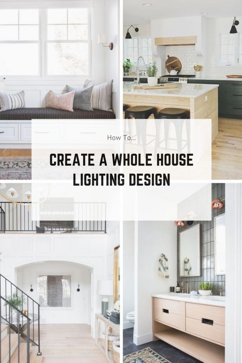 lighting design, whole house lighting design House Lighting Design, Whole House Lighting, Hampton Beach House, Living Room Diy Ideas, Living Room Decor White, Creative Living Room Ideas, Modern Cozy Home, Room Diy Ideas, Staircase Light