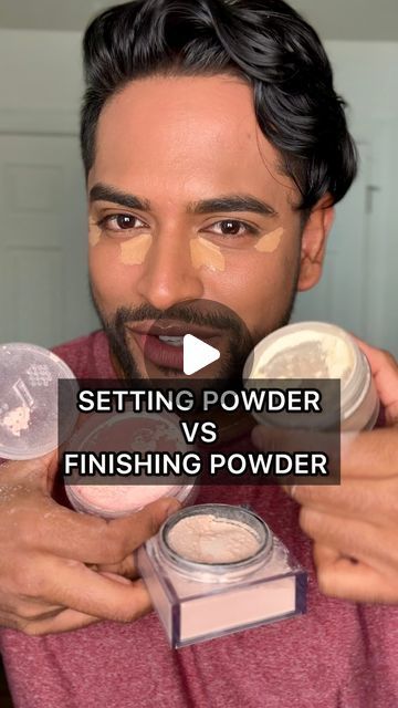 154K views · 13K likes | Aditya Madiraju on Instagram: "Let’s learn how to use Setting Powder & Finishing Powder properly 👍🏽  Setting and Finishing Powders are two different things. Their purpose, way of application, formula and consistency is also very different. Setting powder is used to set creams and lock them in. Finishing powders are used to finish a look (think FILTER at the end of makeup). Finishing powders should not (❌) be used to set the face. A few makeup tips to remember:  - pick a setting powder without Silica to avoid flashback - the shade of setting powder matters, too light and it could look ashy  - start applying setting powder with brush and then with puff for extra coverage - finishing powders are like “salt” in a recipe, a little at the end - finishing powders help b Where Do You Put Setting Powder On Your Face, Using Setting Powder, How To Put On Setting Powder, Finishing Powder How To Use, Kabuki Brush How To Use A, Pink Setting Powder Makeup, Where To Apply Setting Powder, Finishing Powder Vs Setting Powder, How To Apply Translucent Powder