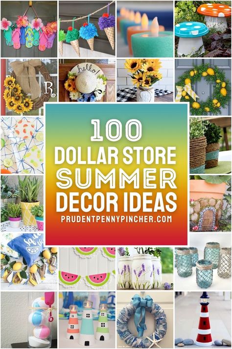 Diy Summer Wreaths, Summer Decor Ideas, Cheap Flower Pots, Diy Summer Decor, Hanging Crafts, Boho Crafts, Summer Centerpieces, Diy Summer Crafts, Yarn Wall