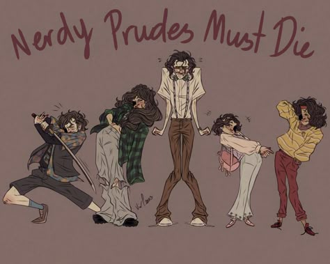 Npmd Fanart, Nerdy Prudes Must Die Fanart, Starkid Fanart, Starkid Productions, Musical Fanart, Star Kid, Ride The Cyclone, Team Starkid, Theater Kid