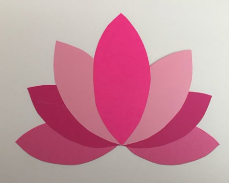 Paper Lotus Wall Art! – CREATIVE ME How To Make Lotus With Paper, Diy Lotus Flower, Lotus Craft, Diy Lotus, Lotus Decor, Cute Paper Crafts, Lotus Flower Wall Art, Origami Lotus Flower, Paper Lotus