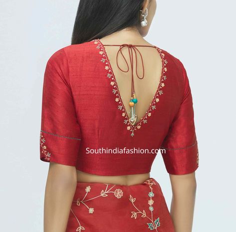 Red Blouse Design, Blouse Design Latest, Latest Blouse Design, Bridal Blouse Design, Designs Blouse, Blouse Back Neck, Traditional Blouse Designs, Latest Blouse Designs, Blouse Back Neck Designs