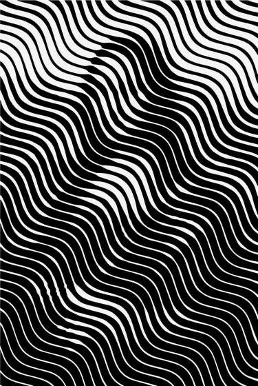 Hypnotic Painting, Rhythm Art Drawing, Rhythm In Art, Hypnotic Wallpaper, Line Work Art, Hypnotic Pattern, Line Illusion, Halftone Art, Illusion Pattern