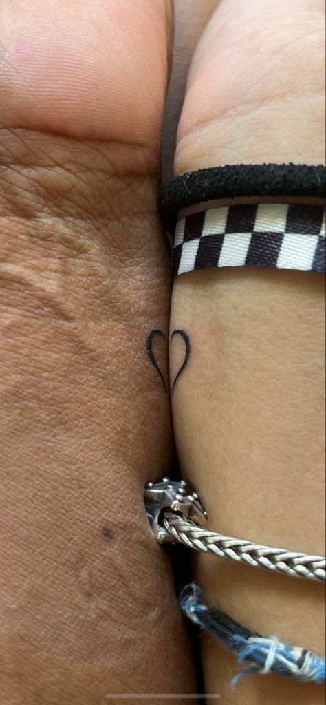 Tattoos For Couples, Half Heart, Heart Tattoos, Couple Tattoos, Heart Tattoo, Tattoos, Nails, Quick Saves