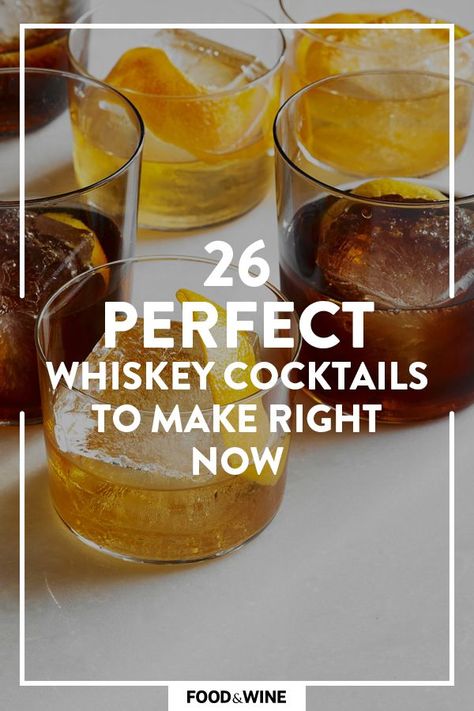 Scotch Whiskey Cocktails, Whisky Recipes, Good Whiskey Drinks, Whiskey Cocktail Recipes, Whisky Cocktail Recipes, Julep Recipe, Mint Julep Recipe, Whiskey Neat, Champagne Recipes Cocktails