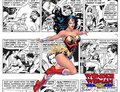 Wonder woman superman