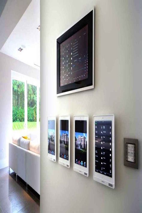 Knx Home Automation, Keyboard Storage, Smart Home Automation Systems, Smart Home System, Smart Home Ideas, Smart Home Products, Best Smart Home, Intercom System, Automation Technology