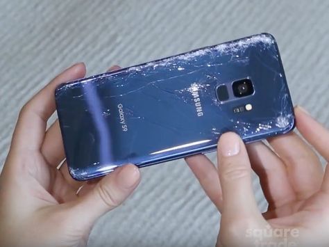 Samsung's new Galaxy S9 is more durable than the iPhone X  but it can still break on the first drop Breaking Phone, Phone Break, Samsung Galaxy Smartphone, One Drop, Samsung Galaxy S9, Iphone X, The First, Smartphone, Samsung Galaxy