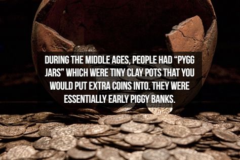 People And Animals, Medieval Times, Fascinating Facts, Medieval History, Interesting Information, The Middle Ages, Clay Pots, Middle Ages, Interesting Facts