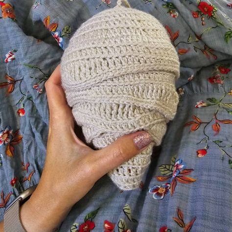 I had a special request this week for a mini version of my wasp nest decoy. Granted! It's so petite! #HandmadeByPonkie #crochet #crochetwaspnestdecoy #waspnestdecoy #hornetnestdecoy #porchdecor Hornets Nest, Wasp Nest, Wasp, Porch Decorating, Crochet, On Instagram, Instagram