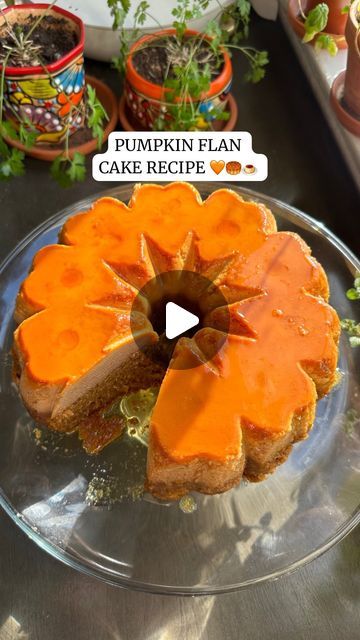 Daisy Annaly Campuzano on Instagram: "PUMPKIN FLAN CAKE RECIPE 🧡🍮👇🏼  Pumpkin Flan Ingredients 🍮 5 Eggs  1 Can of Evaporated Milk  1 Can of Sweetened Condensed Milk  1 Tbsp Vanilla Extract  1/2 Cup Pumpkin Purée 1 1/2 Tsp Pumpkin Spice  1/8 Tsp Salt  Caramel Sauce Ingredients  1 Cup of Sugar  Pumpkin Cake Ingredients 🎃🥮 2 Cups of APF  1 Cup of Sugar 1/2 Cup of Brown Sugar 2 Tsp of Pumpkin Spice  1/8 Tsp of Salt 1 Tsp of Baking Soda 2 Tsp of Baking Powder 1 Tbsp Vanilla Extract  4 Eggs 1 Cup of Olive Oil 15 oz Pumpkin Purée or the leftovers from the can you used for the flan   This is truly the best dessert you’ll ever make! I hope that you enjoyed this recipe 🧡 • • • #mexicanfood #flan #dessert #recetas #pumpkinspice" Pumpkin Spice Flan Cake, Pumpkin Spice Flan, Pumpkin Flan Cake, Cheesecake Flan Recipe, Pumpkin Flan Cake Recipe, Pumpkin Flan Recipe, Flan Cake Recipe, Salt Caramel Sauce, Pumpkin Flan