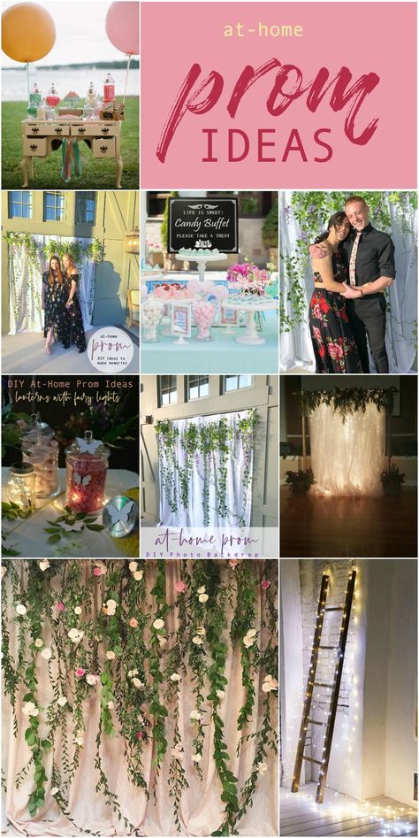 Prom Picture Decoration Ideas, High School Prom Decorations, Prom On A Budget, Prom Picture Backdrop Ideas Outside, Diy Prom Decorations Budget, Outdoor Prom Ideas, Pre Formal Party Ideas, School Formal Decorations, How To Plan A Prom