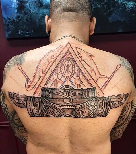 East Sepik province inspired tattoo, Papua New Guinea 🇵🇬 Melanesia, Pacific Islands Pacific Islander Tattoos, Papua New Guinea Tattoo, Islander Tattoos, East Sepik Province, Pacific Islander, Pacific Islands, New Guinea, Die Hard, Papua New Guinea