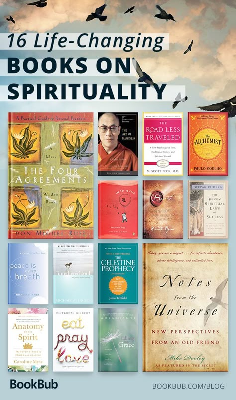 Did you love Eckhart Tolle's book 'The Power of Now?' Check out this list of spiritual books if you're looking for inspirational reads! #spiritualbooks Eckhart Tolle Books, Spiritual Books, Best Self Help Books, Power Of Now, Life Changing Books, Personal Development Books, Inspirational Books To Read, Recommended Books, Eckhart Tolle