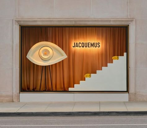 WindowsWear on Instagram: "@Jacquemus by @simon_porte_jacquemus #WindowDisplay at Saks Fifth Avenue In Beverly Hills #WindowsWear #VisualMerchandising #VM #RetailDesign #Merchandising #Visuals #StoreDisplay #WindowDisplay #Visuals #Luxury #VisualMerchandiser #RetailDesign" Luxury Window Display, Design Studio Office, Show Window, Store Window Display, Store Window Displays, Visual Merchandising Displays, Window Display Design, Hotel Concept, Retail Inspiration