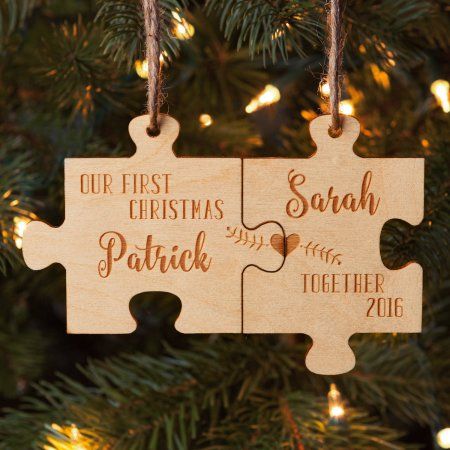 Free Shipping on orders over $35. Buy Our First Christmas Together Personalized Wood Ornament Set at Walmart.com First Christmas Together Ornament, Our First Christmas Together, First Christmas Together, Homemade Christmas Decorations, Christmas Ornament Ideas, Christmas Together, Our First Christmas, Diy Ornaments, Ornament Ideas