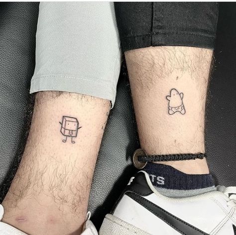 Best Friends Tattoo Ideas, Friends Tattoo Ideas, Best Friends Tattoo, Dr Tattoo, Cute Best Friend Tattoos, Matching Bff Tattoos, Cousin Tattoos, Maching Tattoos, Friends Tattoo