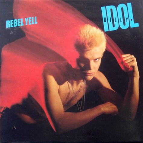 Billy Idol Albums, 80s Album Covers, Rock Album Cover, Eyes Without A Face, Rock Album Covers, Billy Idol, Stevie Ray Vaughan, Cyndi Lauper, Capitol Records