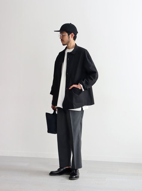 Japanese Street Fashion Men, Mens Inspo, House Styling, Male Kimono, Smart Casual Men, Japanese Street, Fashion Capsule, Black Streetwear, Japanese Men