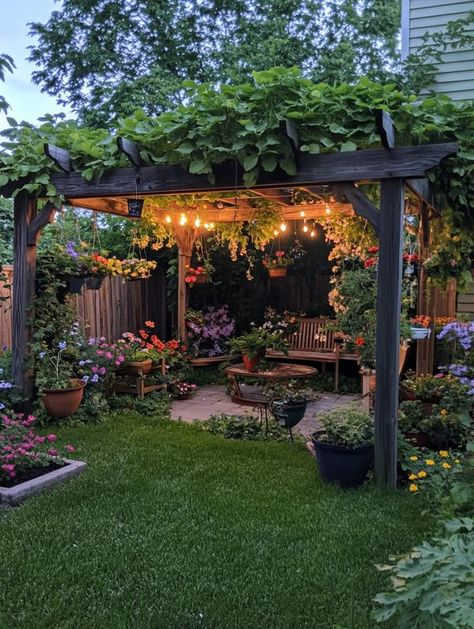 Cottage Core Backyard, Backyard Paths, Backyard Hangout, Dream Backyard Garden, Backyard Layout, Garden Goals, Tropical Backyard, Backyard Garden Landscape, Backyard Dreams