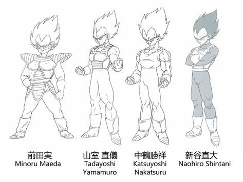 Vegeta Character Sheet, Vegeta Reference, Artstyle Inspirations, Toriyama Art, Evil Goku, Dbz Drawings, Ball Drawing, Character Model, Character Model Sheet