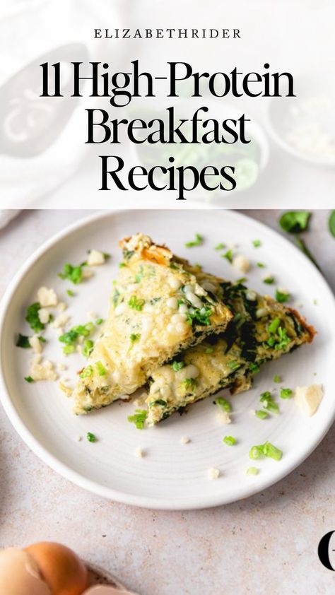 What you do first thing in the morning sets the tone for the day and can help you make healthier choices throughout the day. If you eat a healthy breakfast, you are more likely to choose healthier options for snacks, lunch, and dinner.#HighProteinBreakfastRecipes #ProteinPackedBreakfast #EasyHighProteinBreakfasts #HighProteinMealPrep #QuickHighProteinBreakfast High Protein Vegetarian Breakfast, Quick High Protein Breakfast, Vegetarian High Protein, Fiber Snacks, Ways To Cook Eggs, High Protein Breakfast Recipes, Meals Of The Day, Delicious Smoothies, High Protein Meal Prep