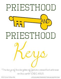 Lds Priesthood, Responsibility Lessons, Lds Object Lessons, Priesthood Keys, Willis Family, Visiting Teaching Handouts, Yw Lesson, Lds Yw, Lds Lessons