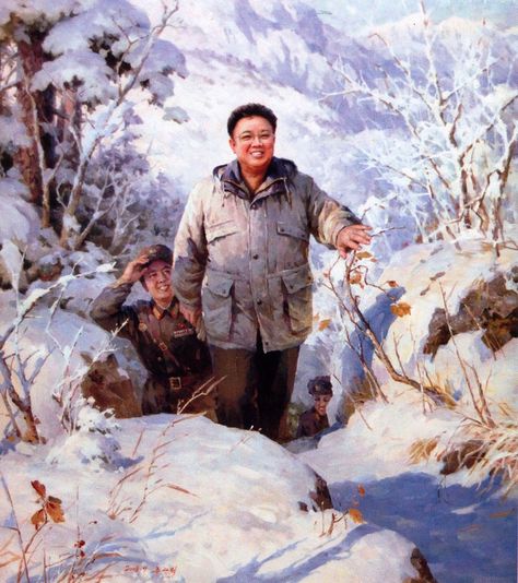 Kim Jong Il, North Korean, North Korea, Korean Art, Jon Snow, Fashion Art, Drawings, Fictional Characters, Art