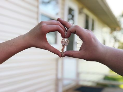 Our first home. ❤ First House Pictures, First Home Photo, First Home Pictures, Home Photo Shoots, Home Portrait, House Pictures, Portrait Photos, First House, Our First Home