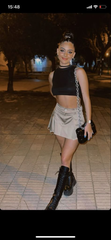 Street Wear Night Out, Ants Ibiza Outfits, Outfits Boliche Noche, Mili Pili Outfits, Boliche Outfit, Outfits Noche Boliche, Outfit Boliche, Outfits Joda, Womens Spring Fashion Outfits